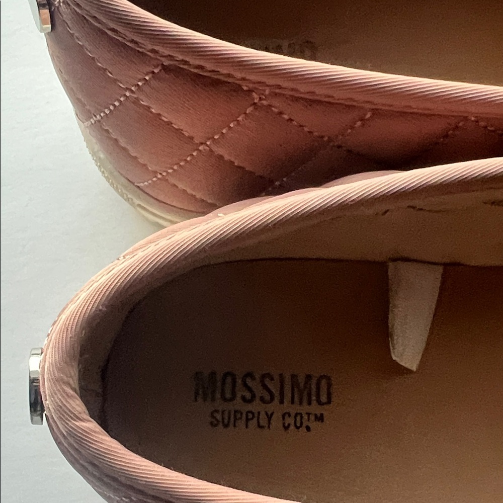 Mossimo Supply Co. Light Pink Quilted Slip-On Sneakers - Picture 7 of 15